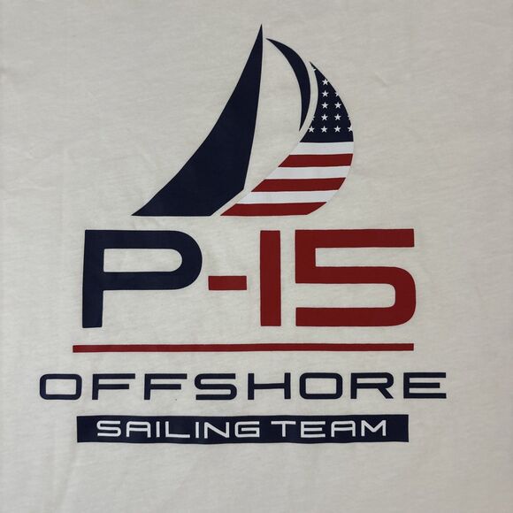 Polo Ralph Lauren Womens T Shirt Size XL P-15 Racing Offshore Sailing Team - Picture 4 of 5